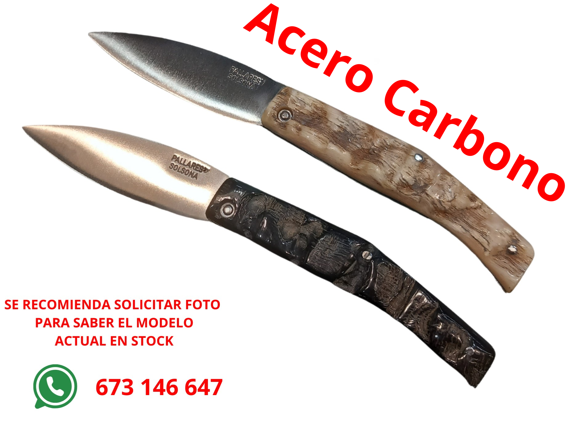 PALLARES BUSA Nº0 ASTA CARNERO ACERO CARBONO