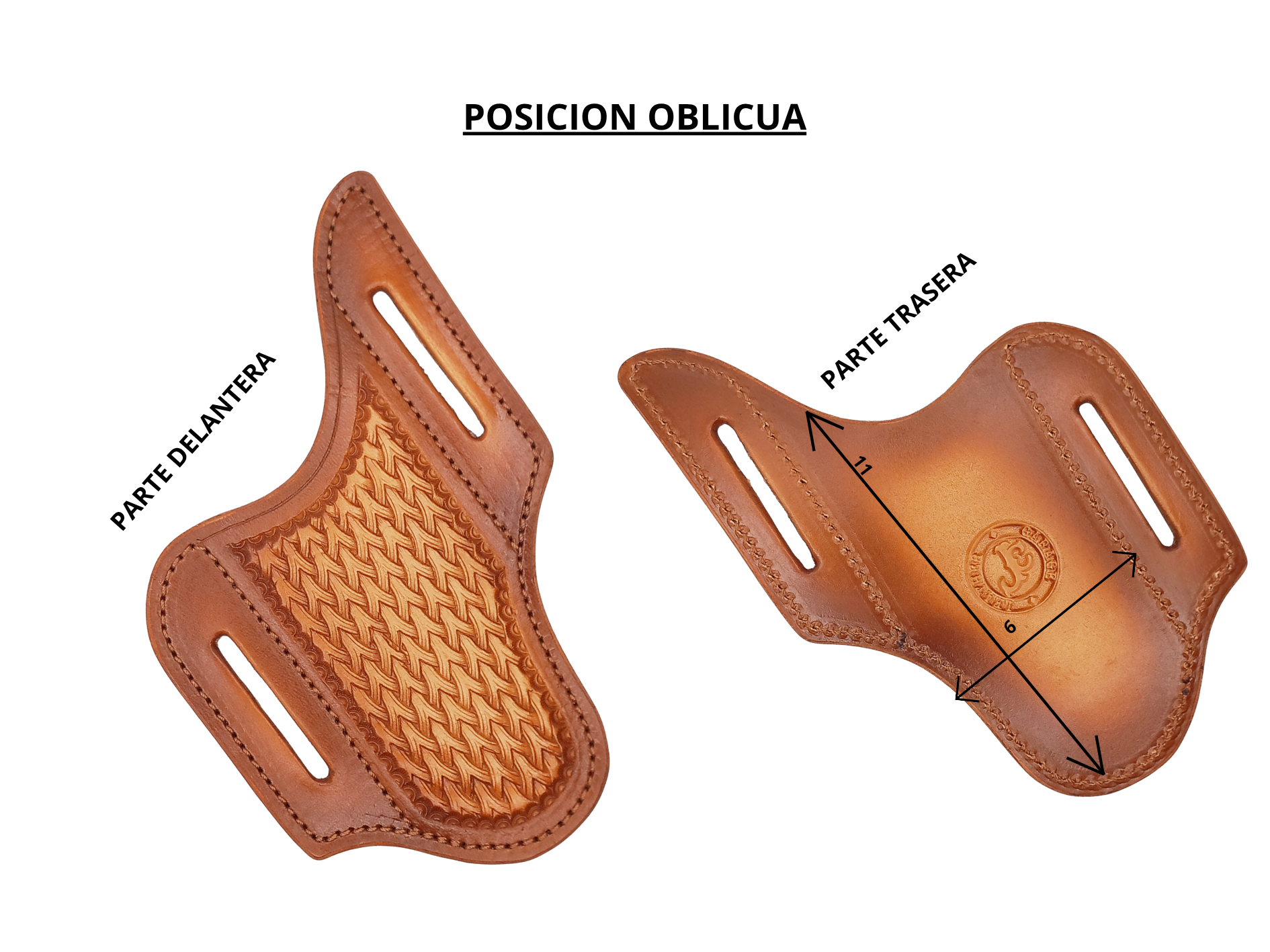 FUNDA NAVAJA OBLICUA TOOLING CLARA CARBALLIDO