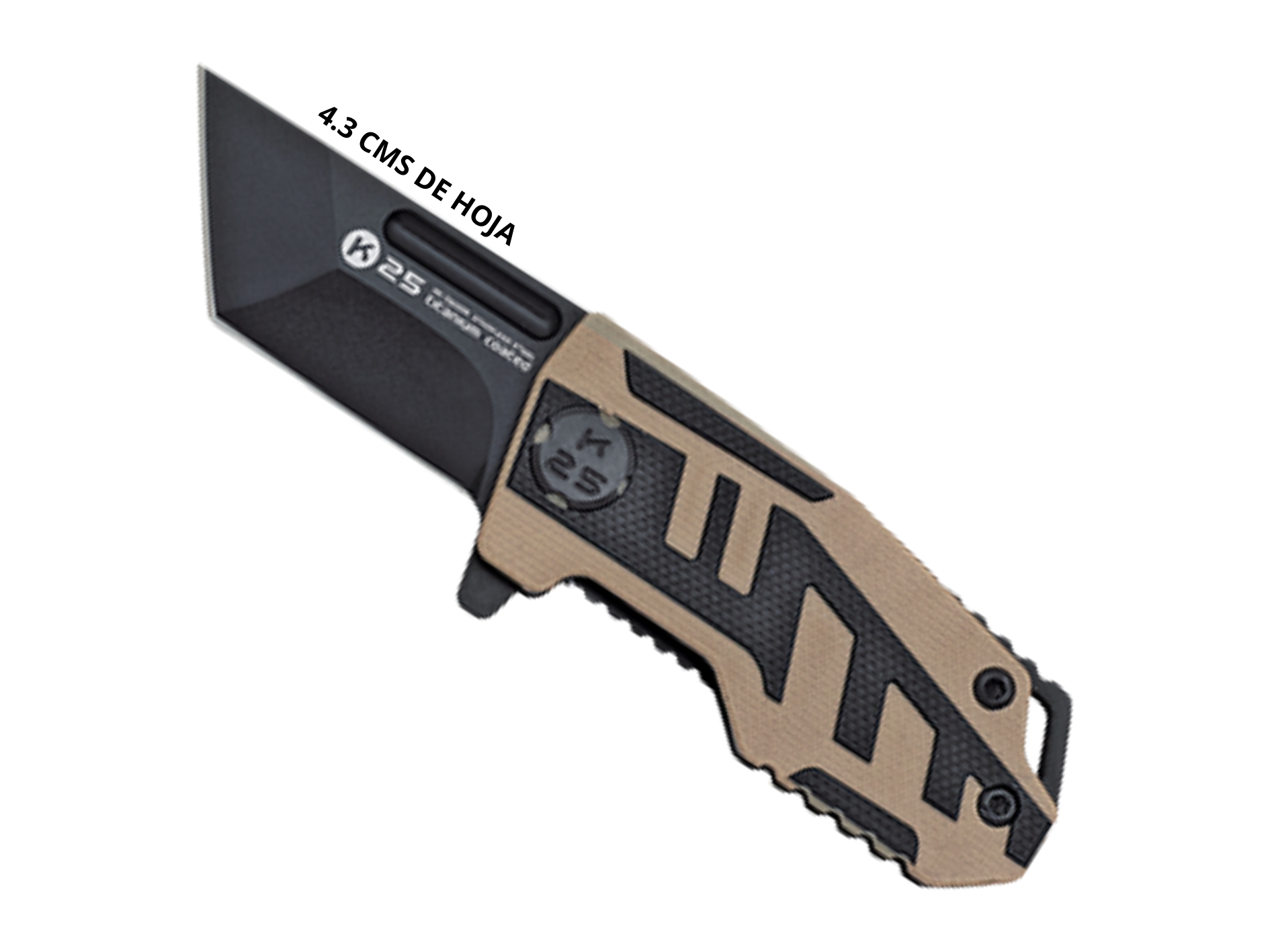 K25 TACTICA G10 NEGRO/COYOTE